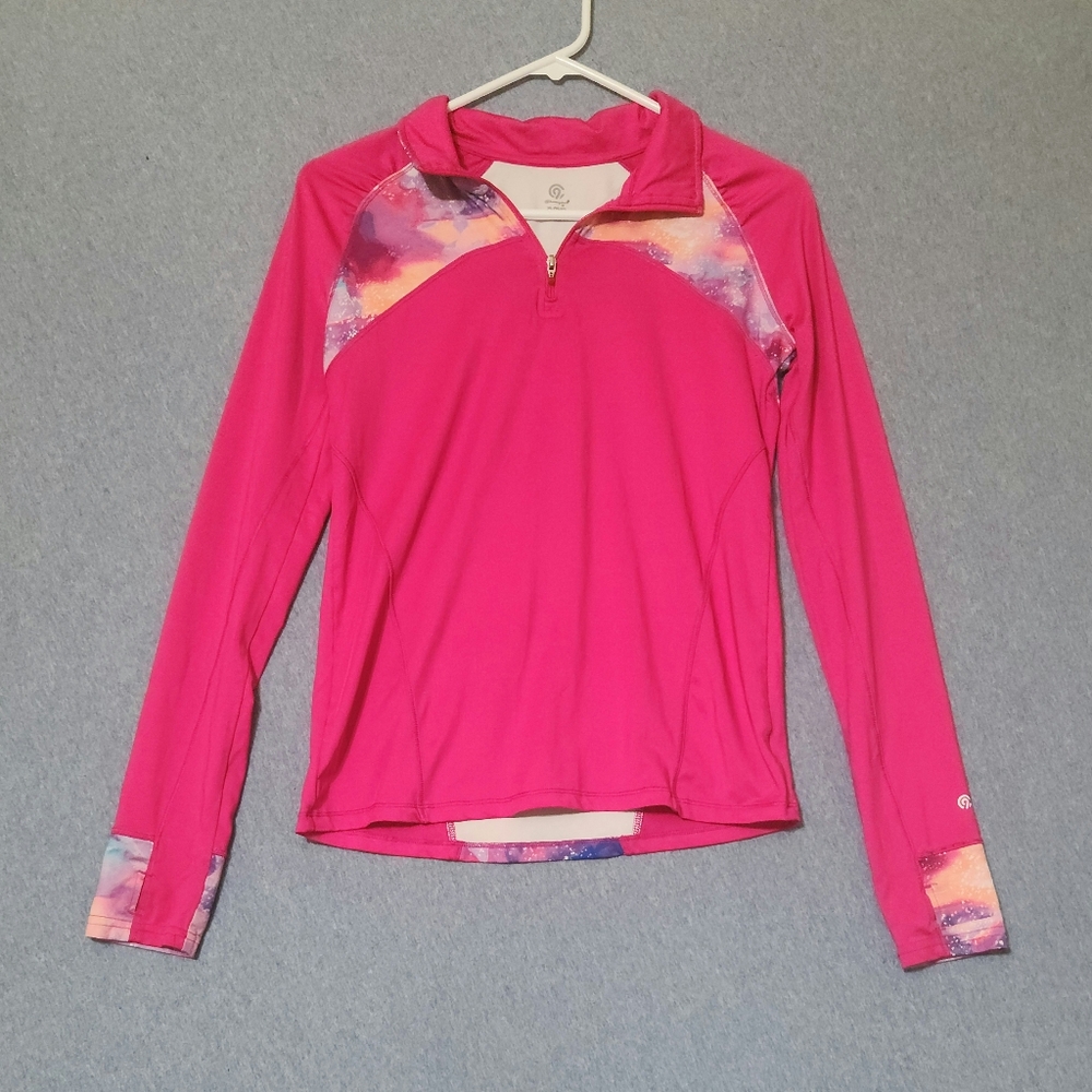 Champion active shirt pink outer space print. Size XL